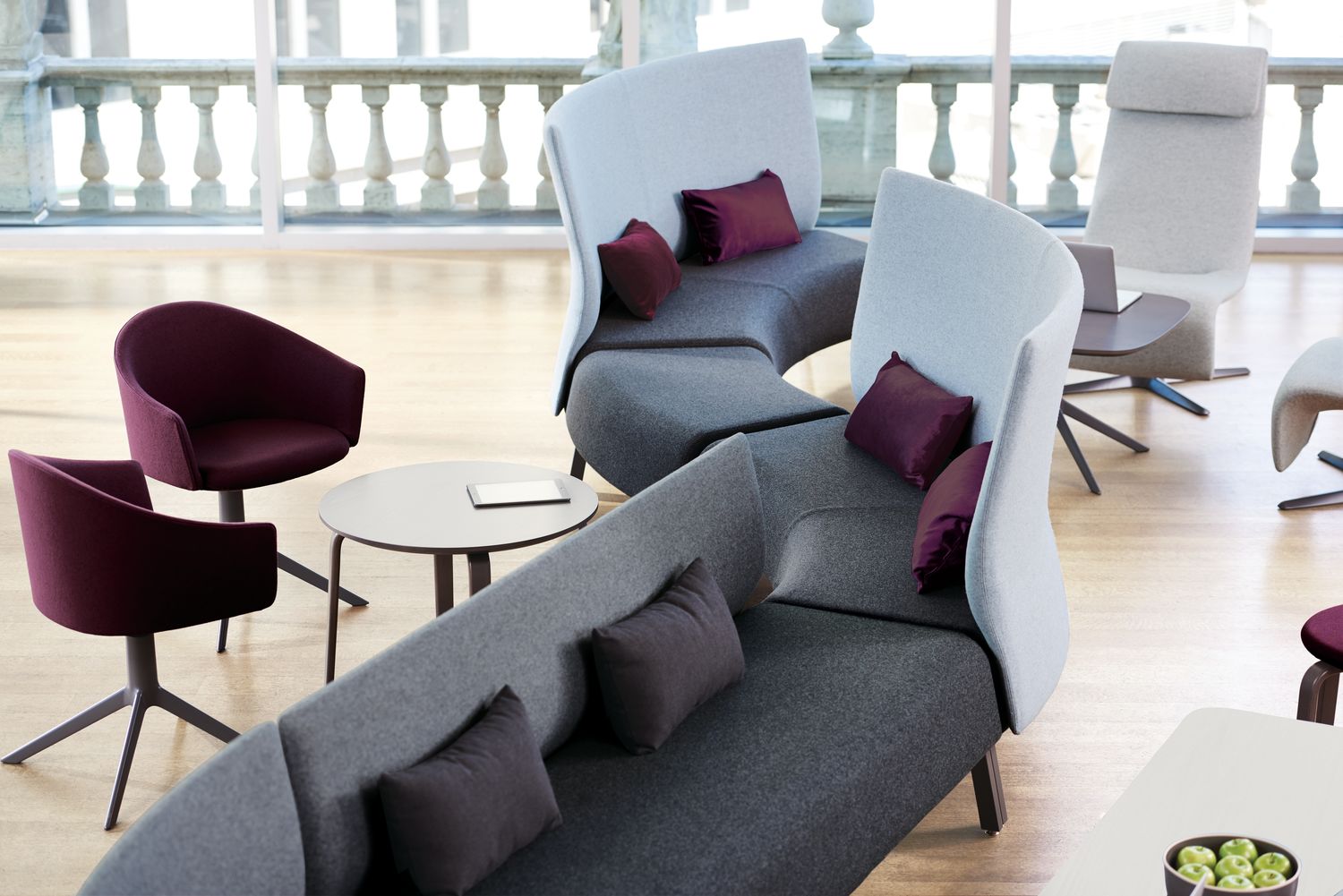 Private Seating Zones